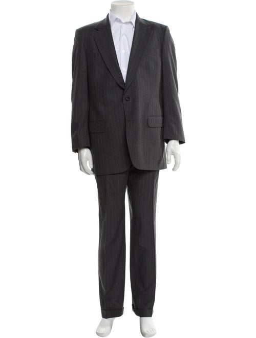Burberry's Wool Striped Two-Piece Suit