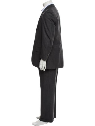 Burberry's Wool Striped Two-Piece Suit