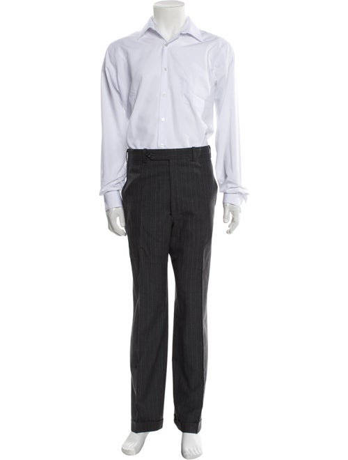 Burberry's Wool Striped Two-Piece Suit