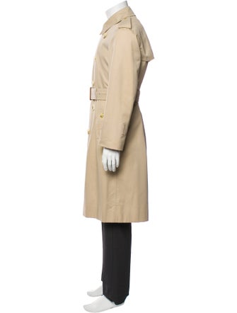 Burberry's Nova Check Pattern Trench Coat