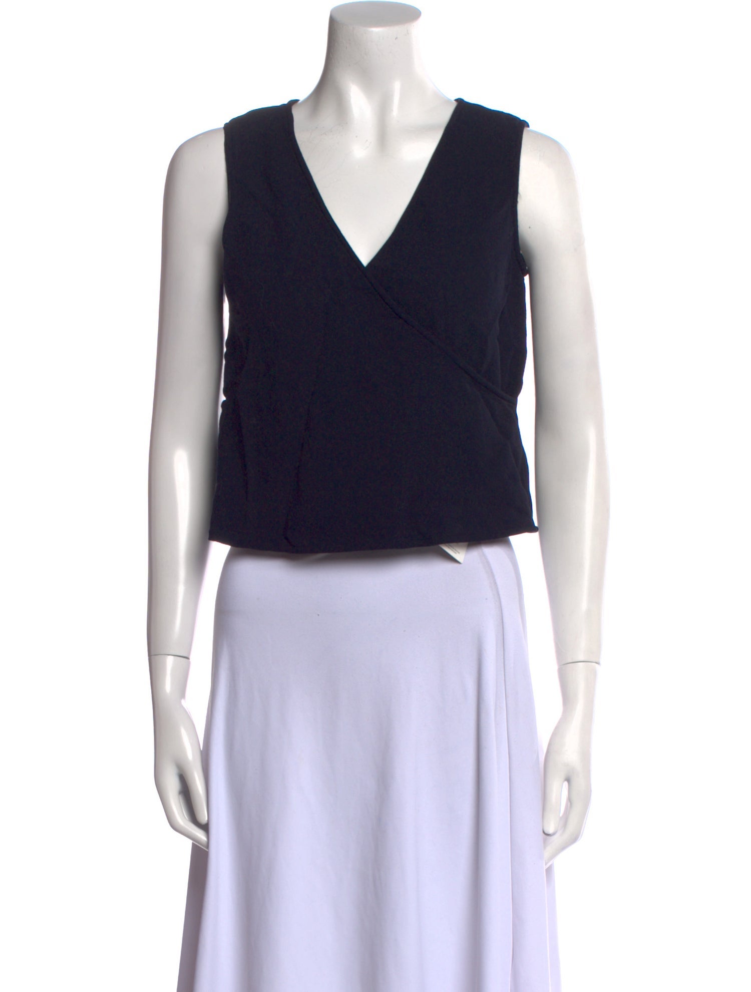 Burberry's Vintage V-Neck Crop Top