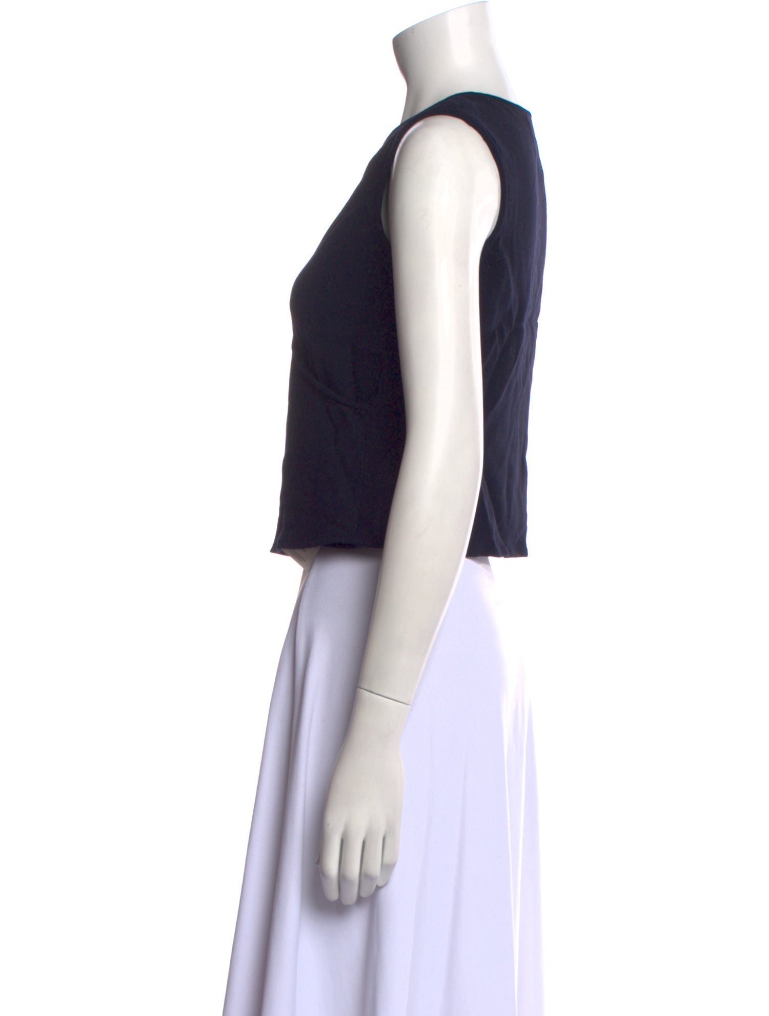 Burberry's Vintage V-Neck Crop Top