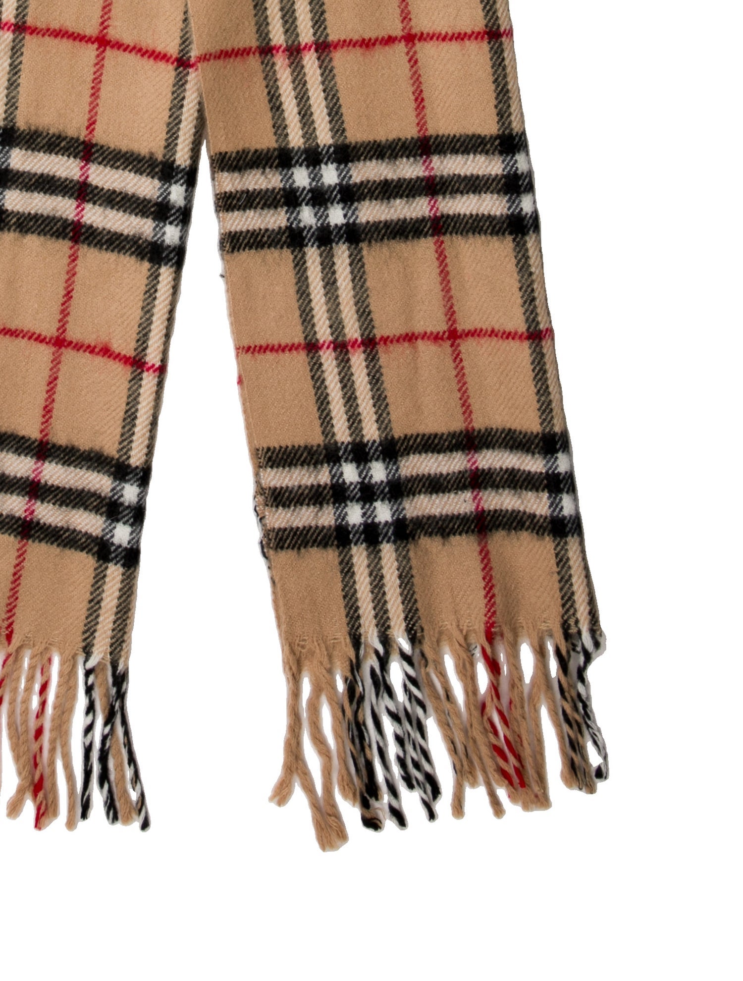 Burberry's Cashmere Vintage Scarf