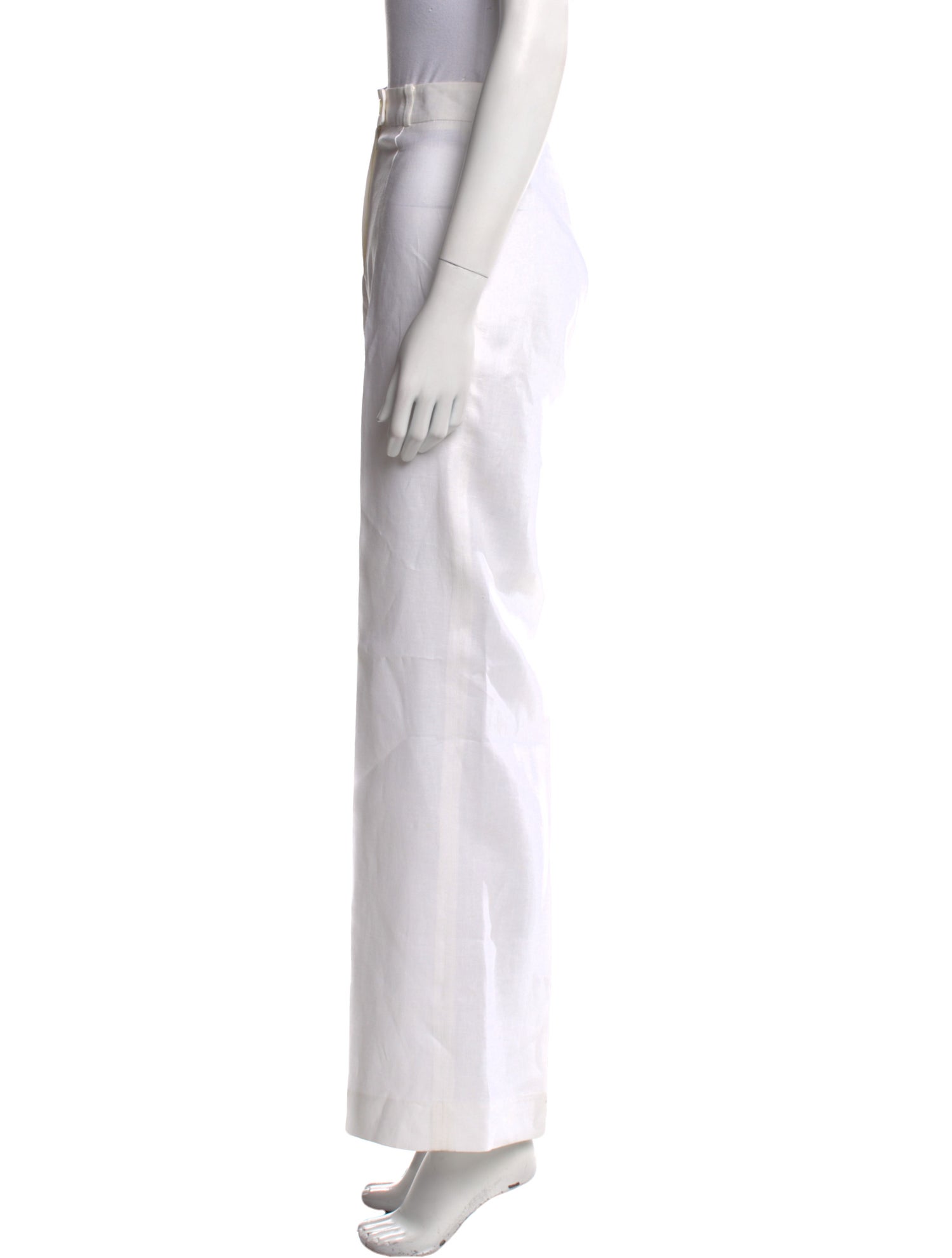 Burberry's Linen Wide Leg Pants