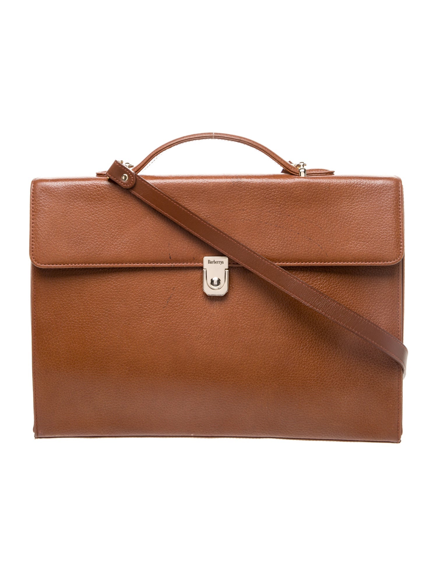 Burberry's Leather Briefcase