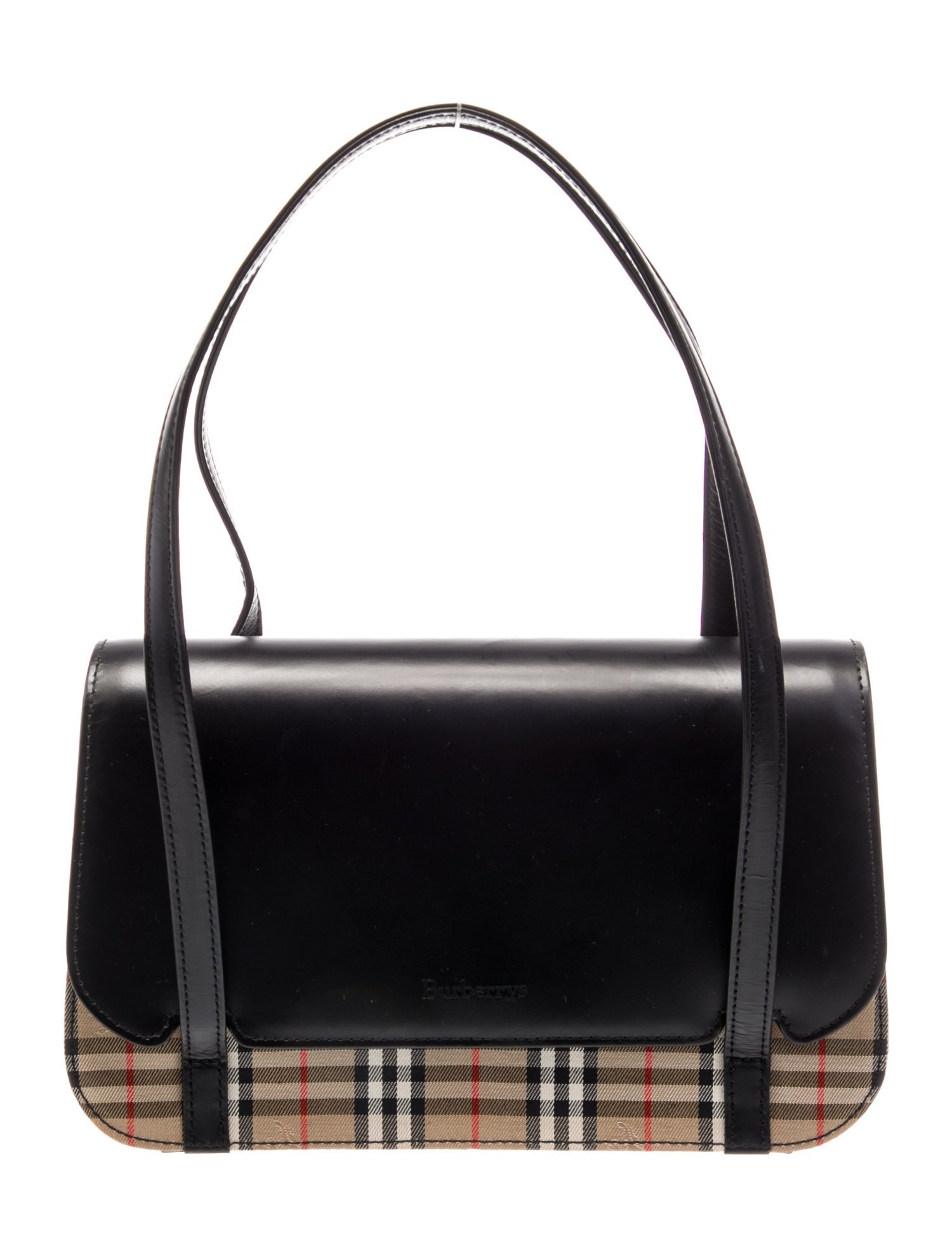 Burberry's Haymarket Check Top Handle Bag