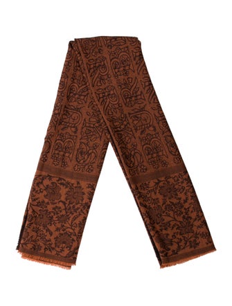 Burberry's Silk Printed Scarf