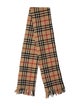 Burberry's Cashmere Nova Check Pattern Scarf