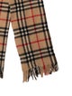 Burberry's Cashmere Nova Check Pattern Scarf