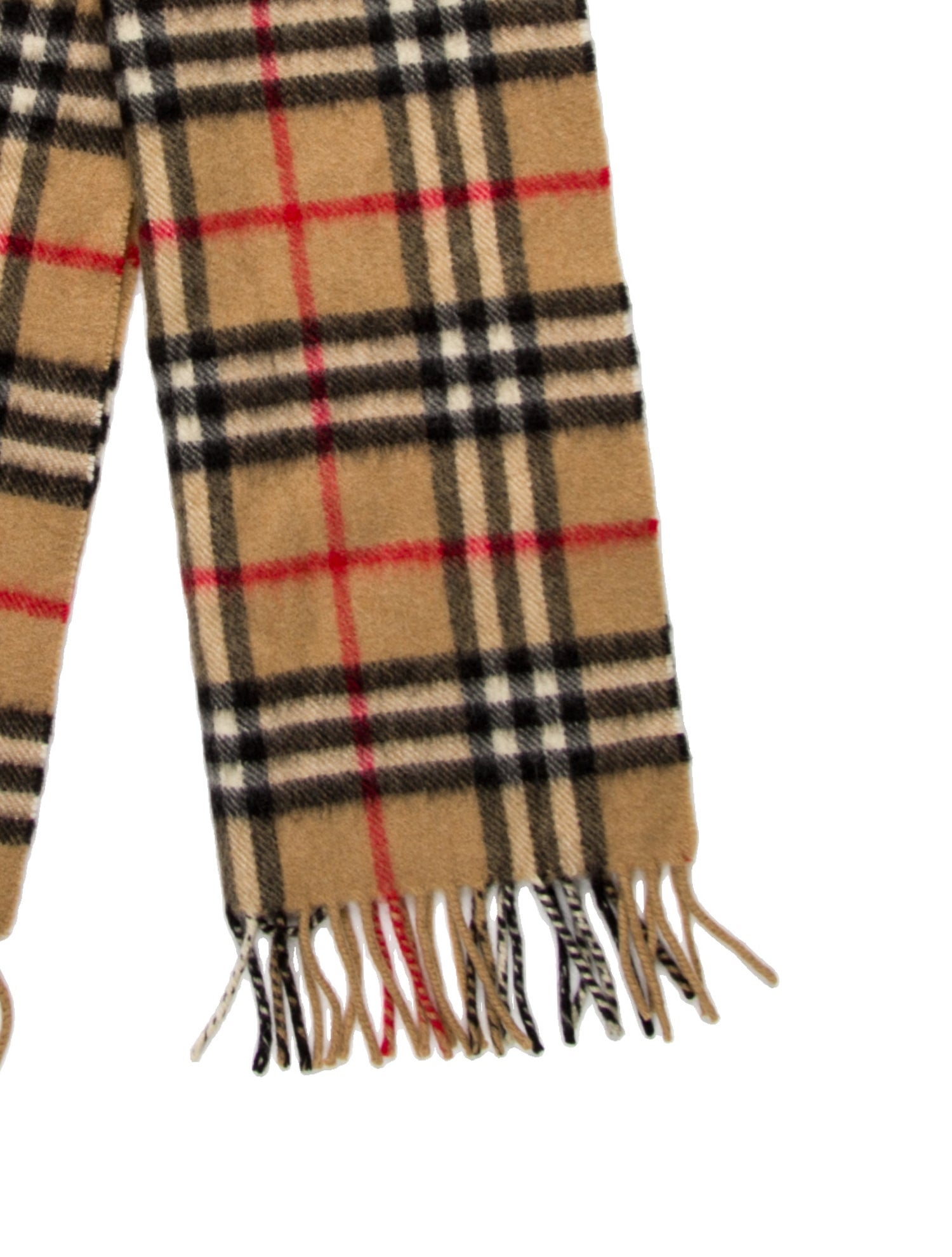 Burberry's Cashmere Striped Scarf