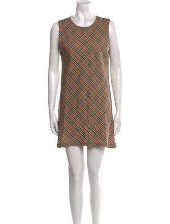 Burberry's Wool Mini Dress
