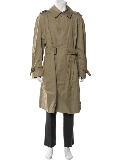 Burberry's House Check Pattern Trench Coat