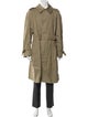 Burberry's House Check Pattern Trench Coat