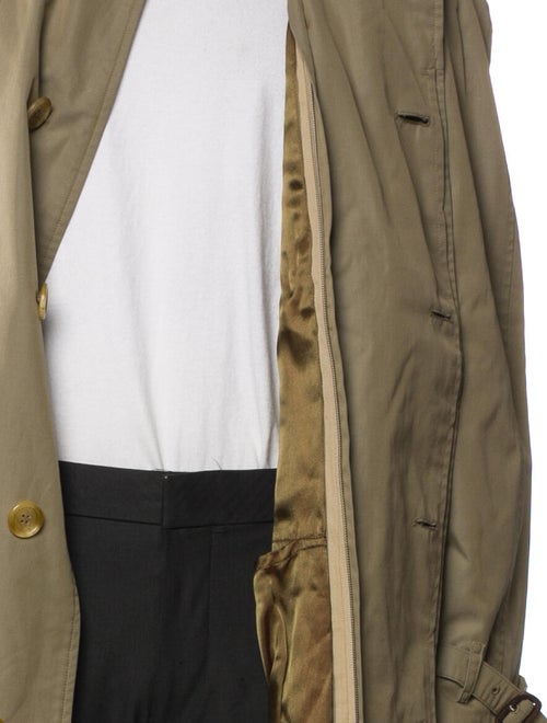 Burberry's House Check Pattern Trench Coat