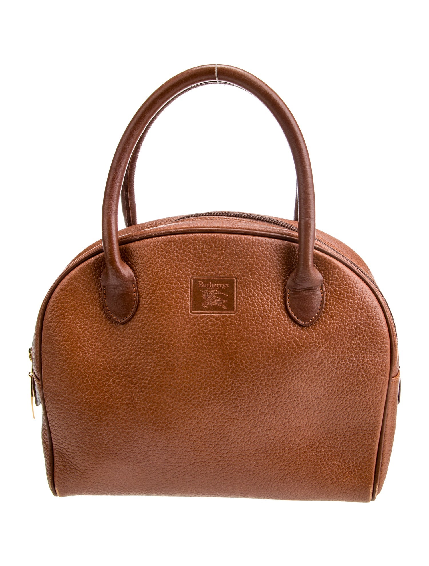 Burberry's Leather Top Handle Bag