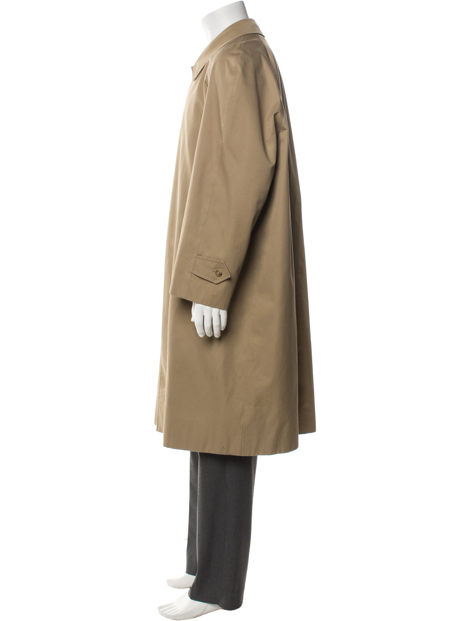 Burberry's House Check Pattern Trench Coat