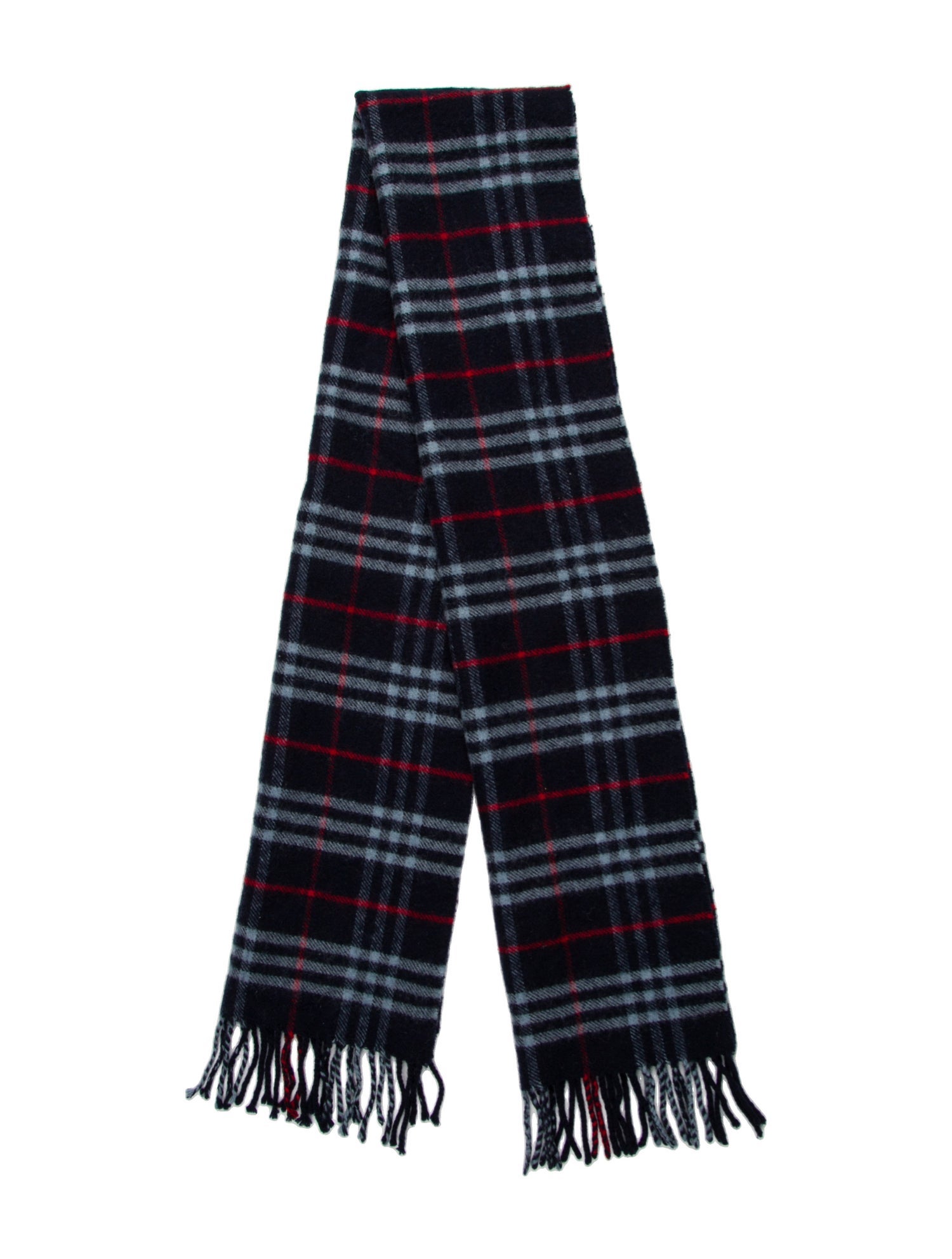 Burberry's Cashmere Striped Scarf