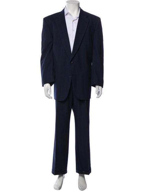 Burberry's Striped Two-Piece Suit