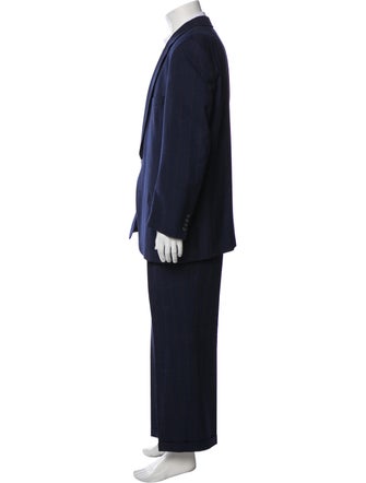 Burberry's Striped Two-Piece Suit