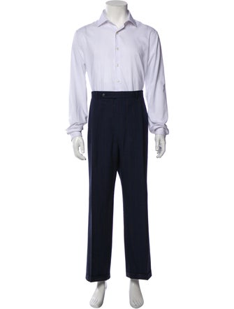 Burberry's Striped Two-Piece Suit