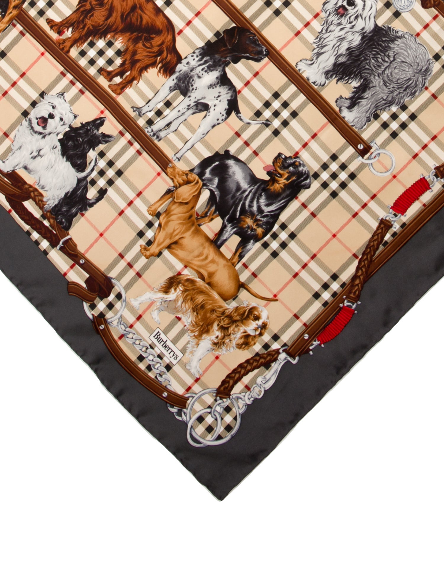 Burberry's Silk Printed Scarf