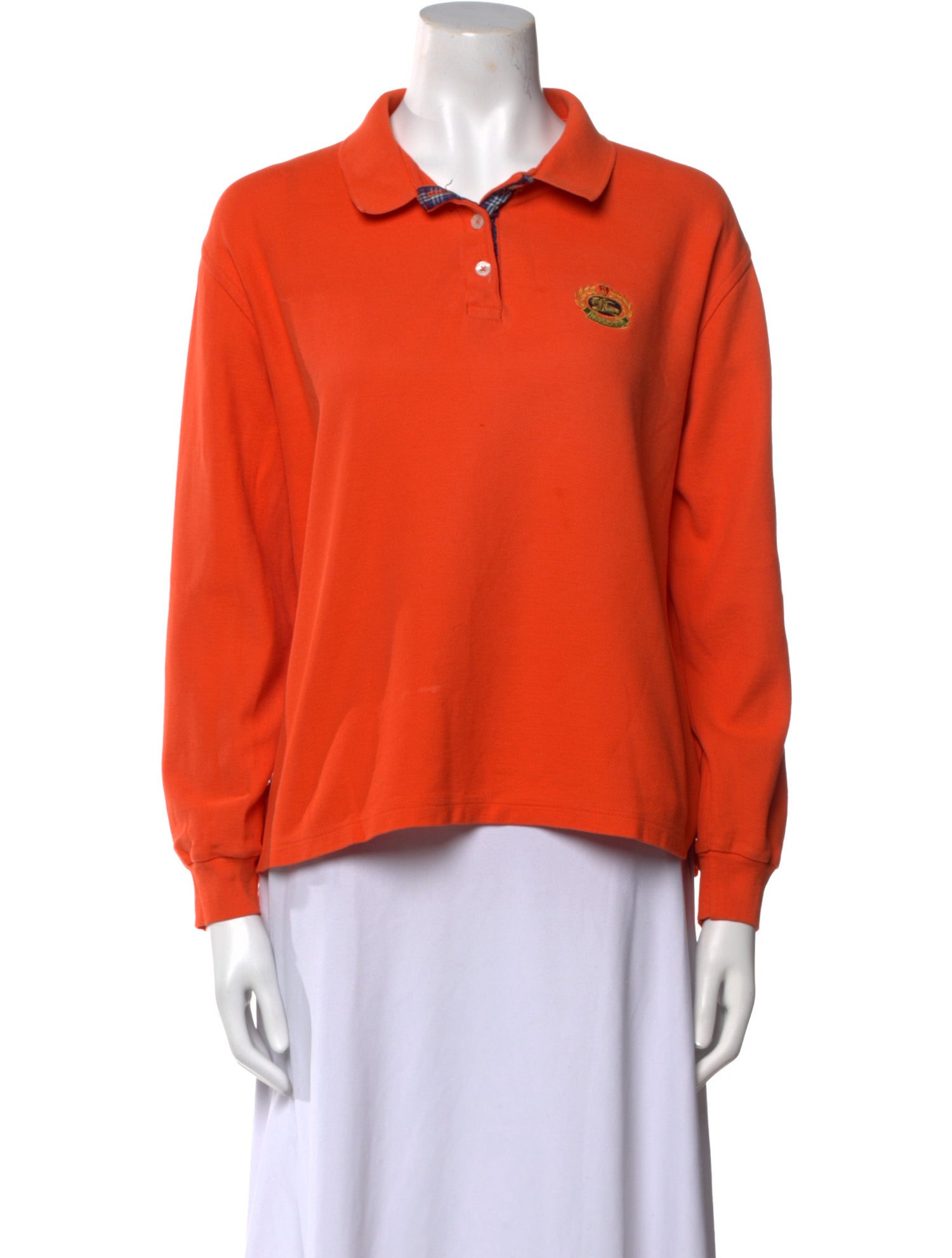 Burberry's Long Sleeve Polo
