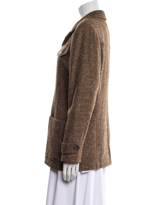 Burberry's Wool Tweed Pattern Blazer