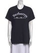 Burberry's Graphic Print Crew Neck T-Shirt