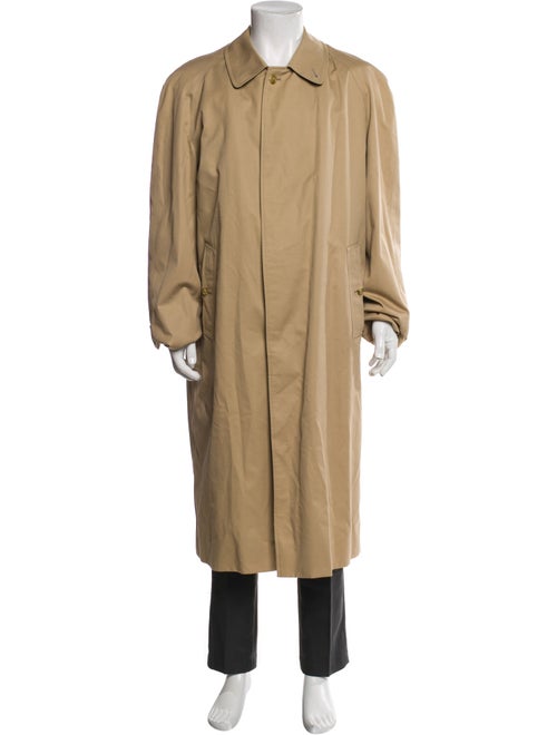 Burberry's Nova Check Pattern Wool Coat