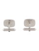 Burberry's Two-Tone Stamp Cufflinks
