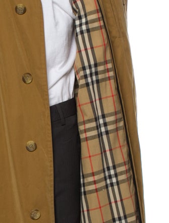 Burberry's Nova Check Pattern Overcoat
