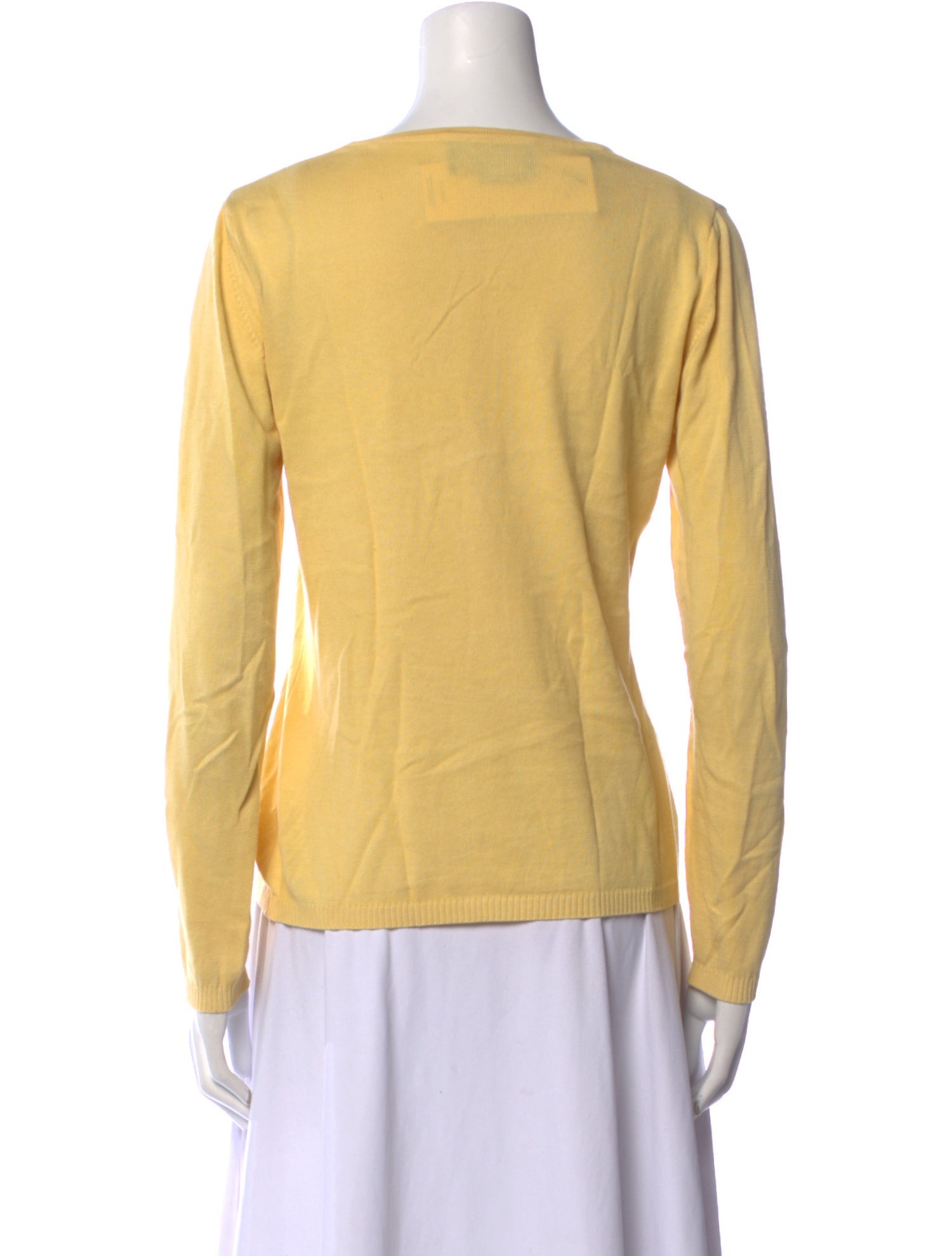 Burberry's Wool Scoop Neck Top