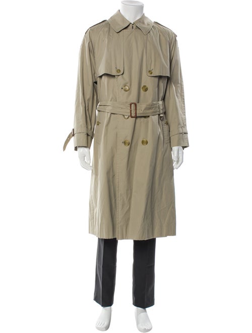 Burberry's House Check Pattern Trench Coat