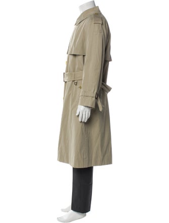 Burberry's House Check Pattern Trench Coat