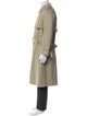 Burberry's House Check Pattern Trench Coat