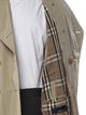 Burberry's House Check Pattern Trench Coat