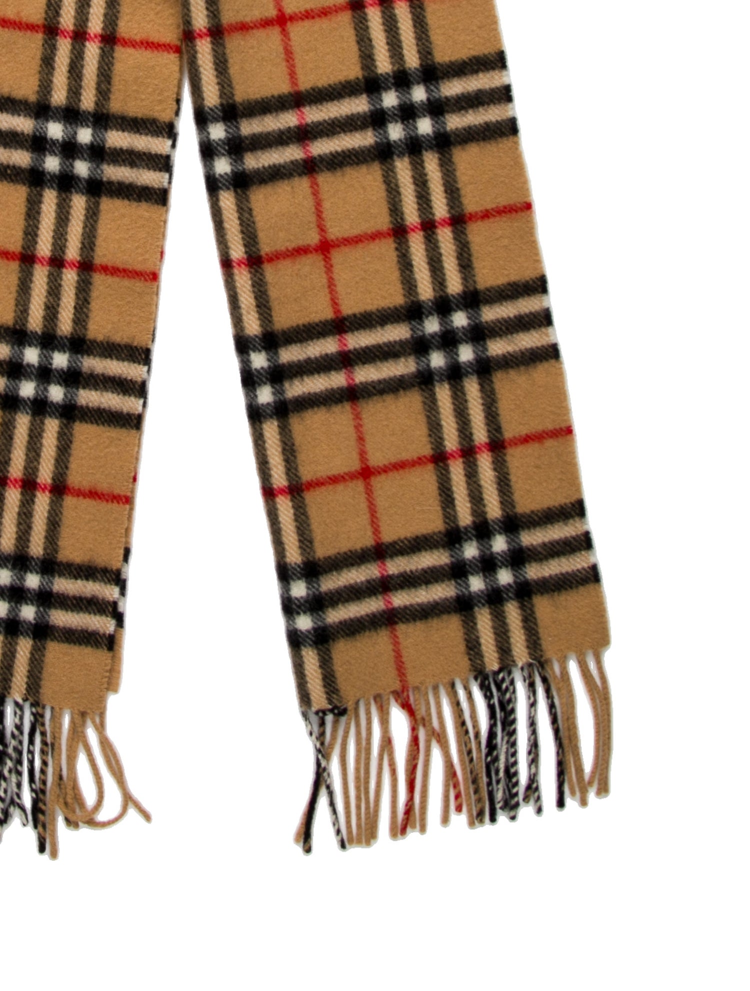 Burberry's Lambswool Nova Check Pattern Scarf