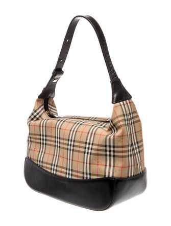 Burberry's Haymarket Check Shoulder Bag