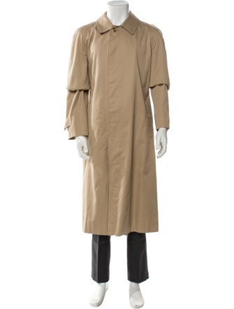 Burberry's Nova Check Pattern Trench Coat