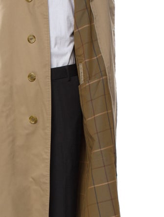 Burberry's Nova Check Pattern Trench Coat