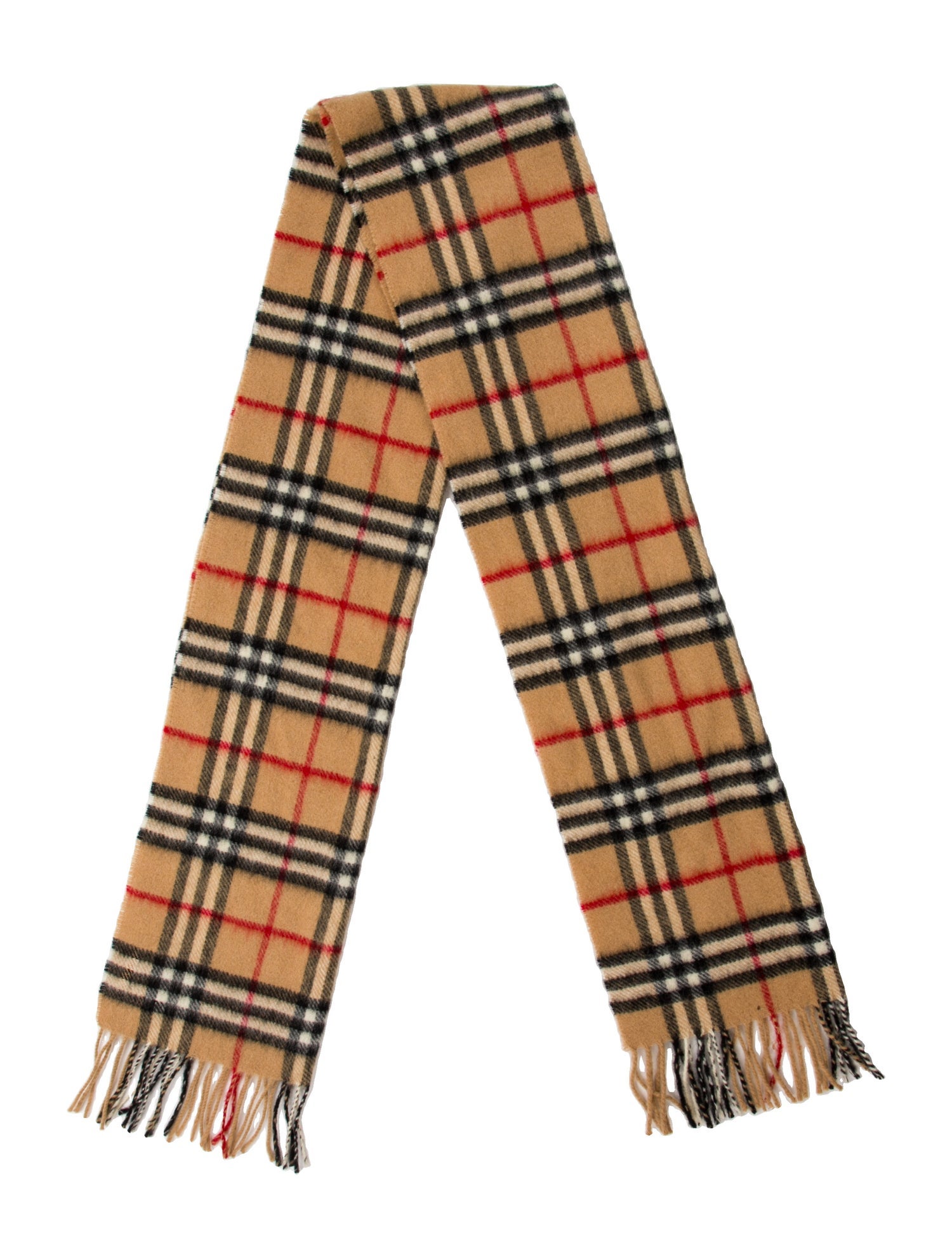 Burberry's Cashmere Vintage Scarf