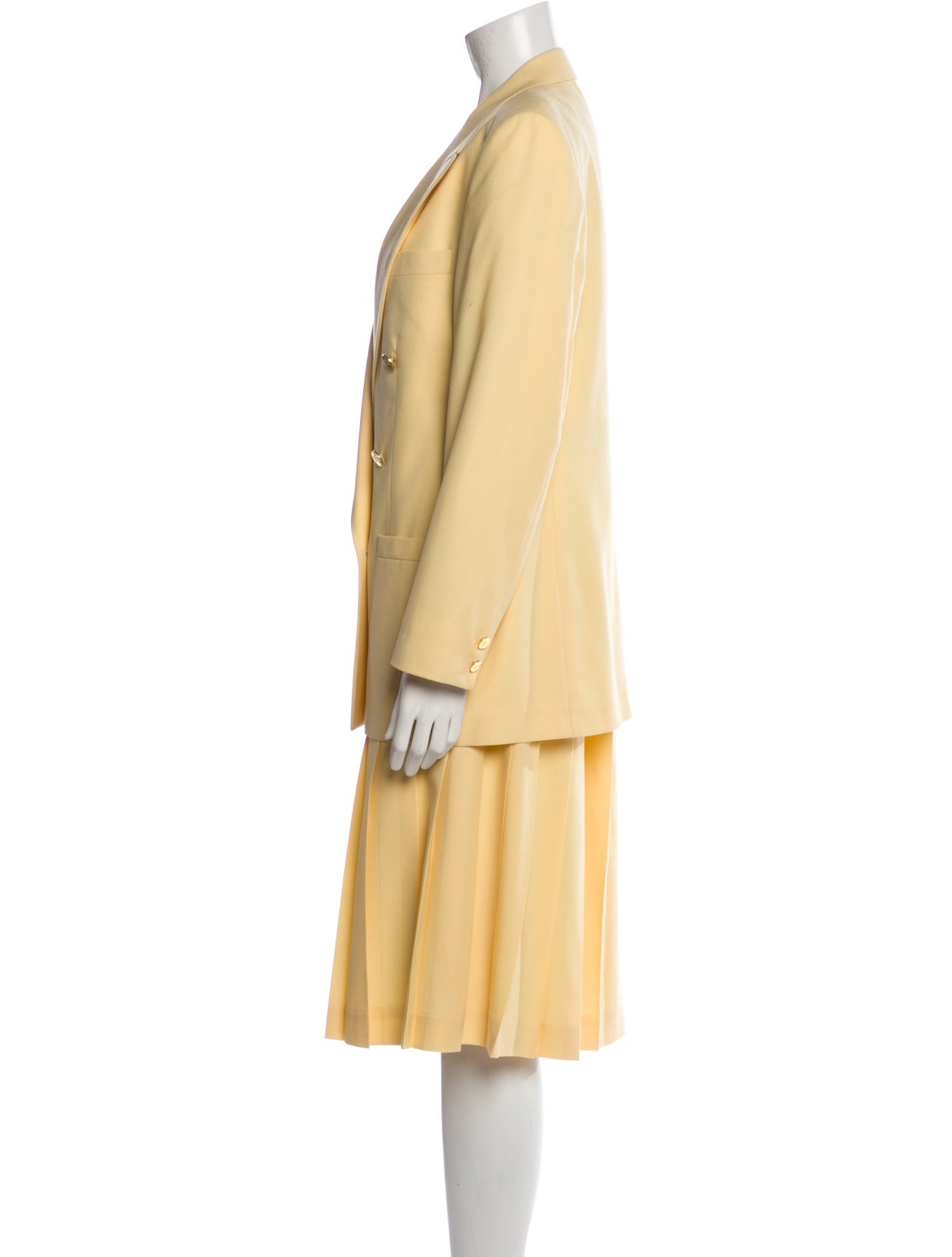 Burberry's Wool Skirt Suit