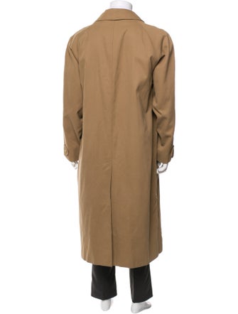 Burberry's House Check Pattern Wool Overcoat