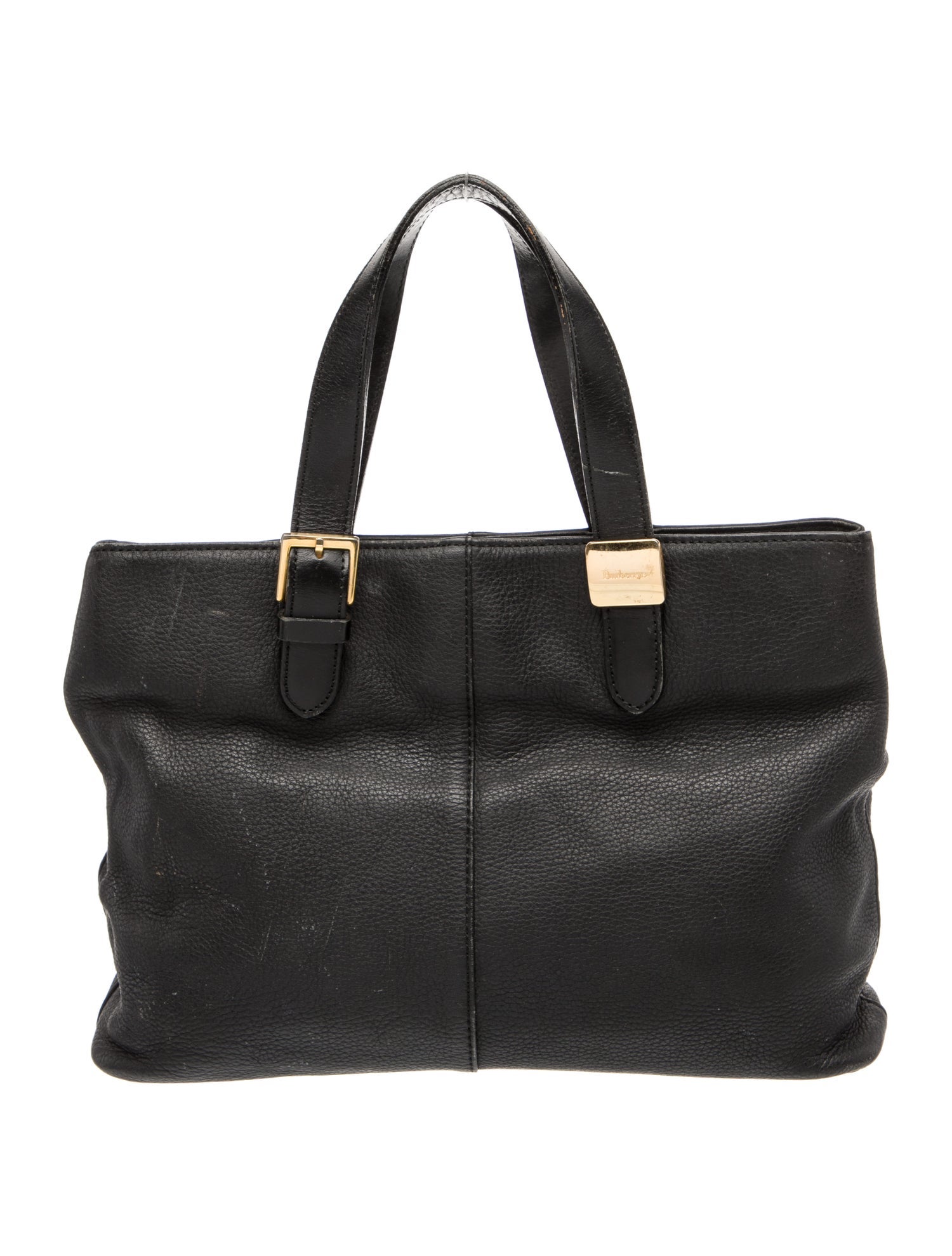 Burberry's Leather Top Handle Bag Vintage