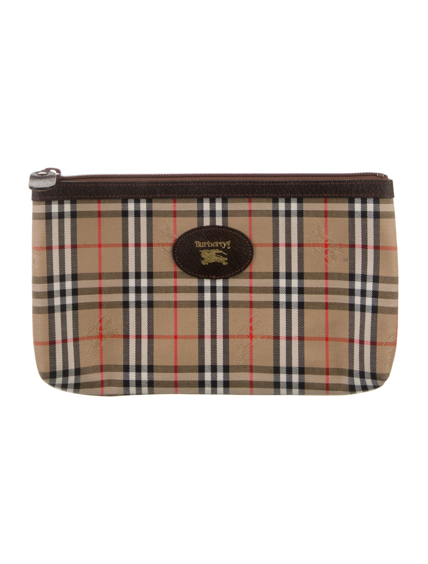 Burberry's Canvas Cosmetic Bag