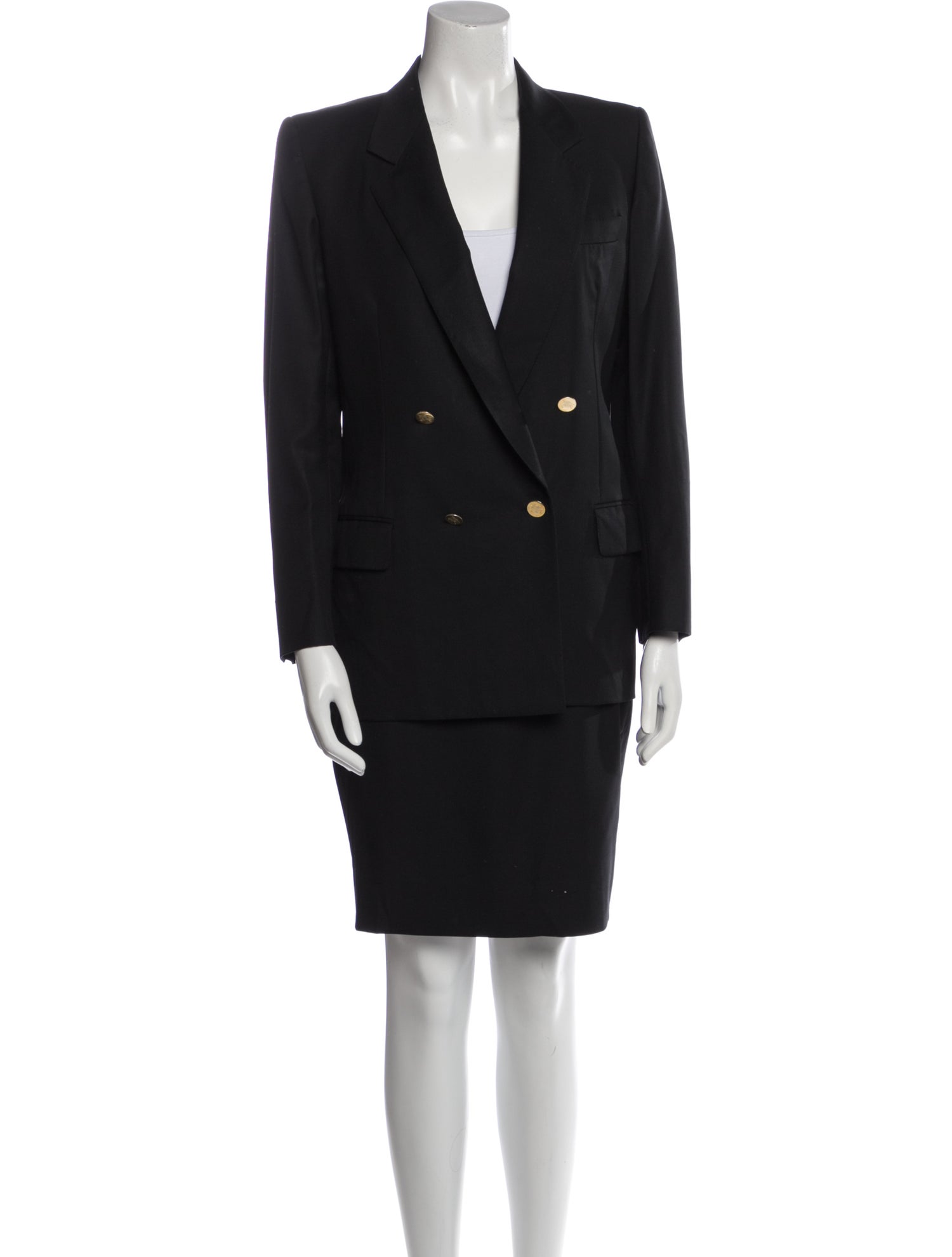 Burberry's Wool Skirt Suit