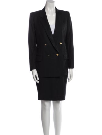 Burberry's Wool Skirt Suit