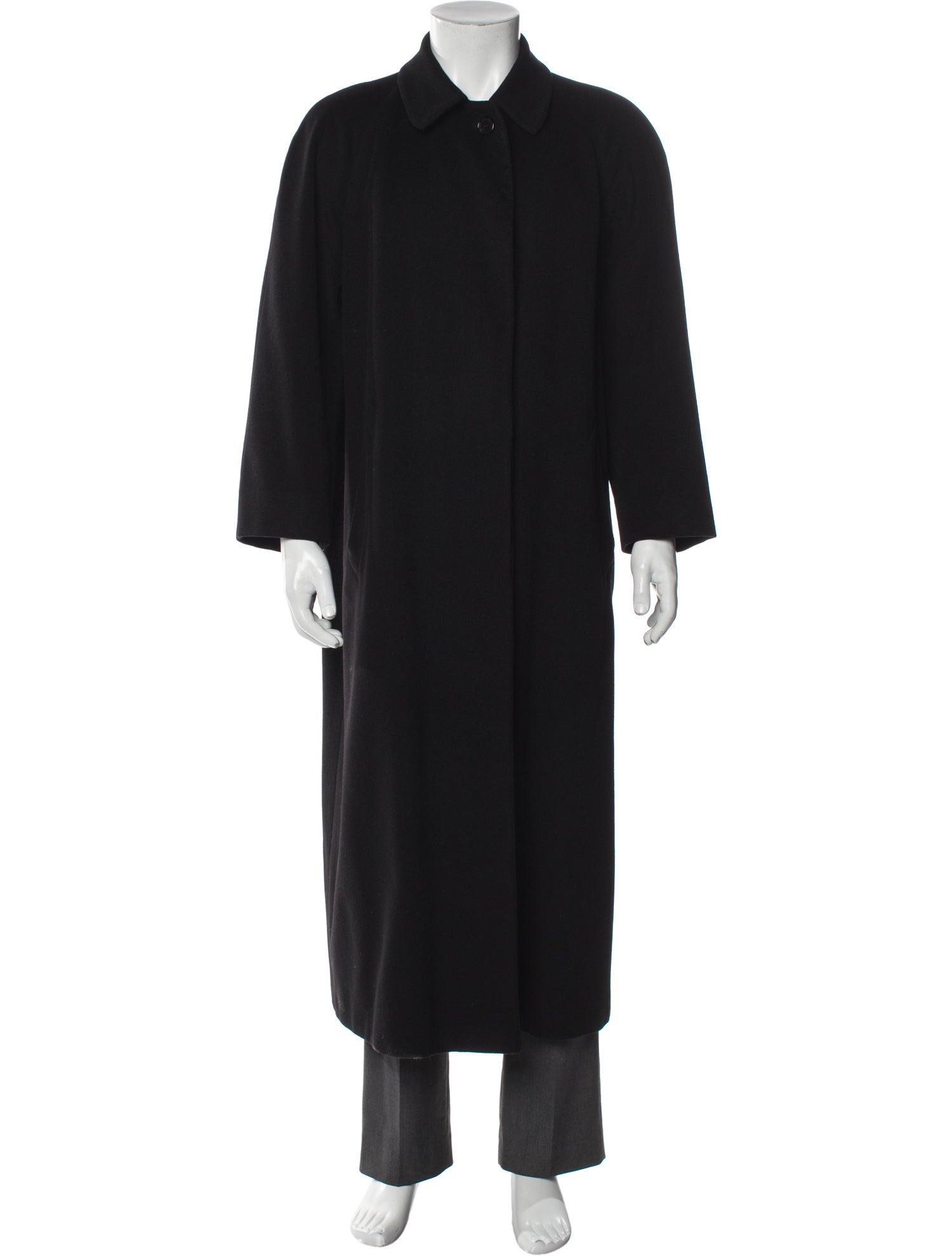 Burberry's Nova Check Pattern Cashmere Overcoat