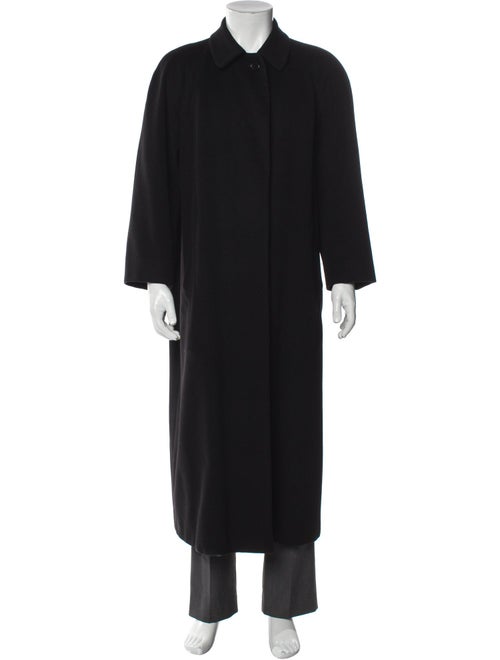 Burberry's Nova Check Pattern Cashmere Overcoat