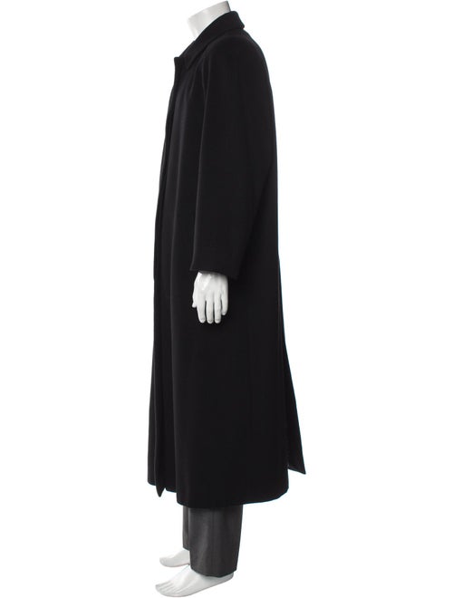 Burberry's Nova Check Pattern Cashmere Overcoat